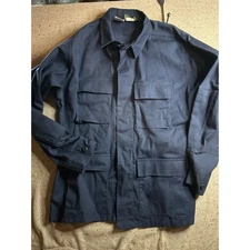 Propper Men’s Navy Tactical Shirt Large Long Military Uniform Workwear