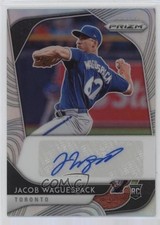 2020 Panini Prizm Rookie Auto Silver Prizm Jacob Waguespack #RA-WA Auto 13nz