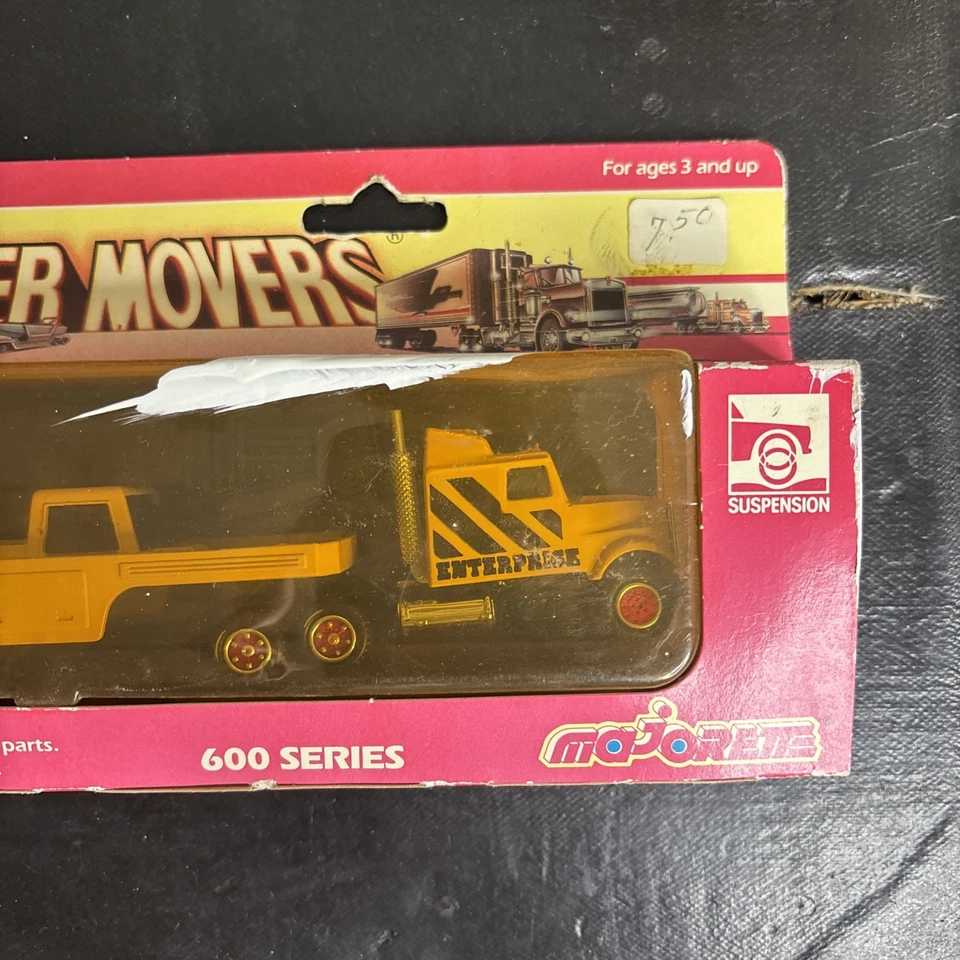 Majorette Super Movers 600 Series Crane Trailer HO Scale - Image 3 of 4