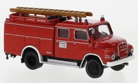 Brekina 45131 - 1/87 Man 450 Ha Tlf 16, Rot/Weiss, 1960 - Neu