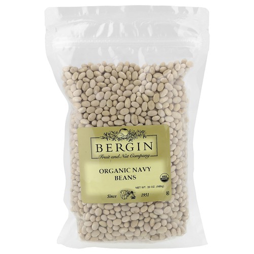 Organic Navy Beans, 20 oz (568 g)