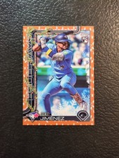2025 Topps Holiday - Leo Jimenez #H57 Gold Holiday Lights (RC)