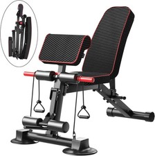 Adjustable Weight Bench - Utility Weight Benches for Full Body Workout, Foldable
