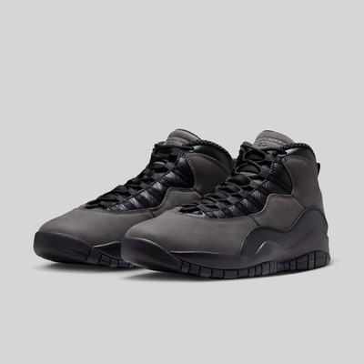 Nike Air Jordan 10 Retro 'Shadow' Grey Black Red HJ6779-001 Men's Size 18 Shoes