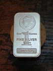1 oz. 999 Silver Bar The Morgan Dollar Design Has A few hazing spots As U Can C