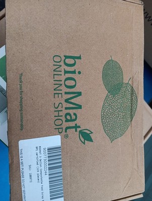 BioMat Compostable Food Waste Bags 3 gal 125 Count NIB FREE SHIPPING M152