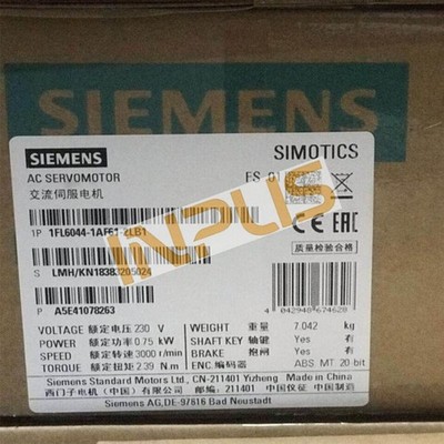 1FL6 044-1AF61-2LB1 NEW SIEMENS SIMOTICS Operating Voltage 1FL6044-1AF61-2LB1