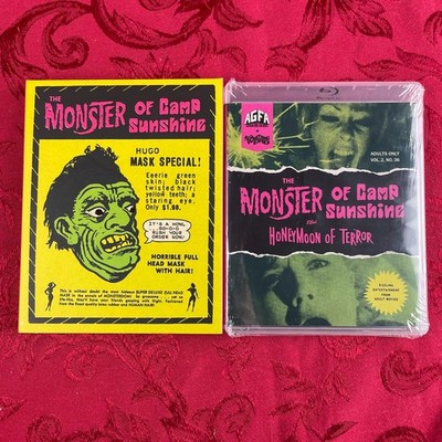 THE MONSTER OF CAMP SUNSHINE & HONEYMOON OF TERROR (Blu-ray) Vinegar Syndrome