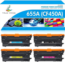 655A Toner Cartridge for HP CF450A CF451A CF452A CF453A Color Enterprise M652