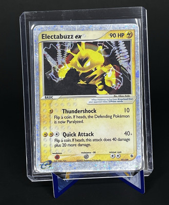 The Pokémon Company Electabuzz ex 97/109 Ruby & Sapphire Holo UR English 2003