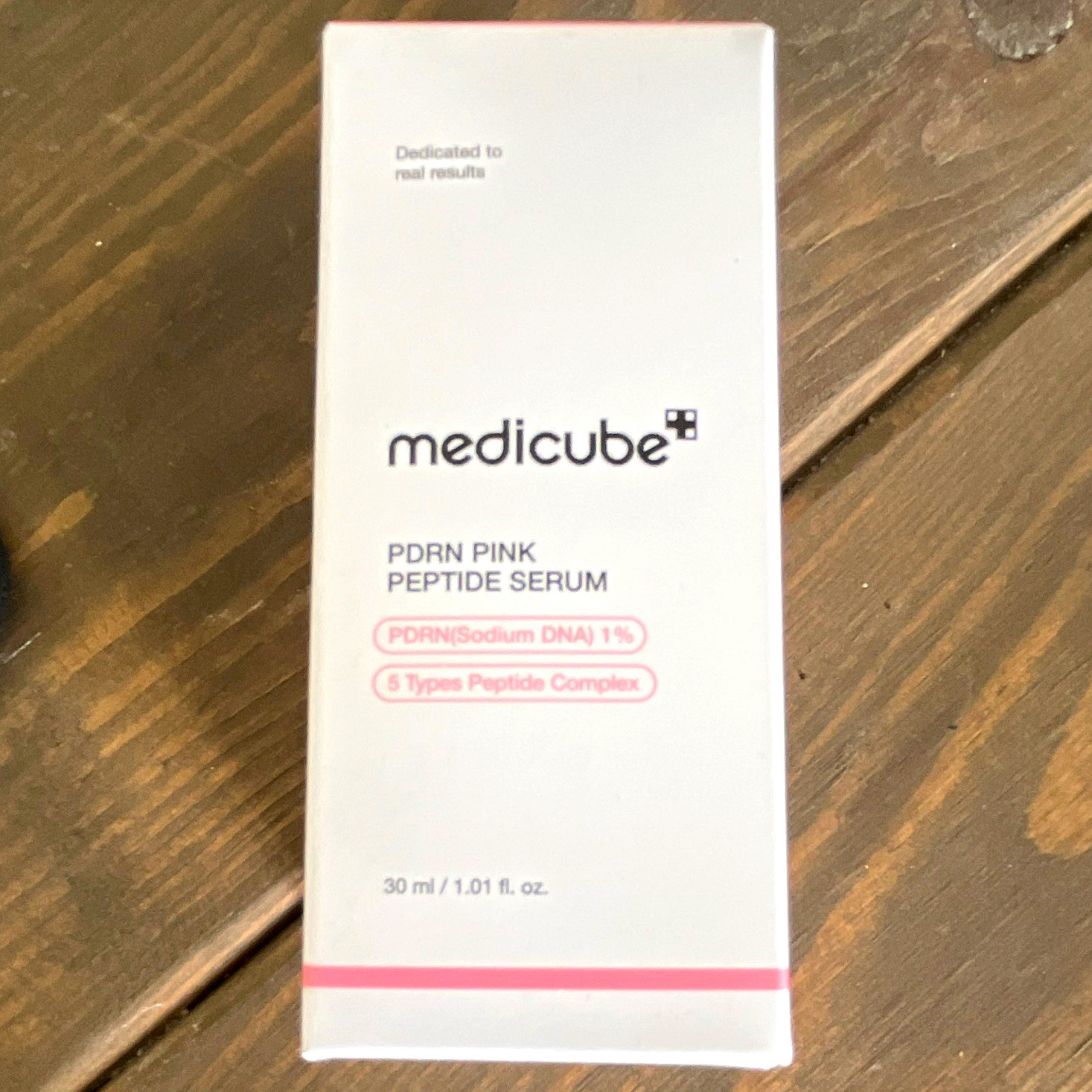 medicube PDRN Pink Peptide Serum PDRN 1% 5 Types Peptide Complex 30ml