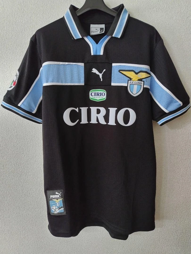 Maillot Extérieur SS Lazio 1998/99 - Roberto Mancini #10 - Taille XL - PUMA - Neuf Avec Étiquettes