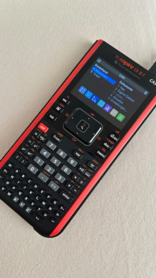Texas Instruments TI-Nspire CX II-T CAS Grafikrechner rot/schwarz