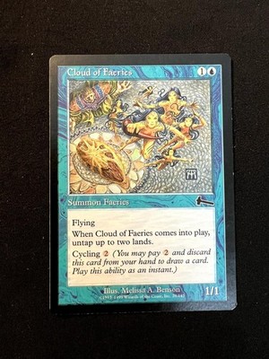 Cloud of Faeries 29 C Urza's Legacy Magic: The Gathering MP