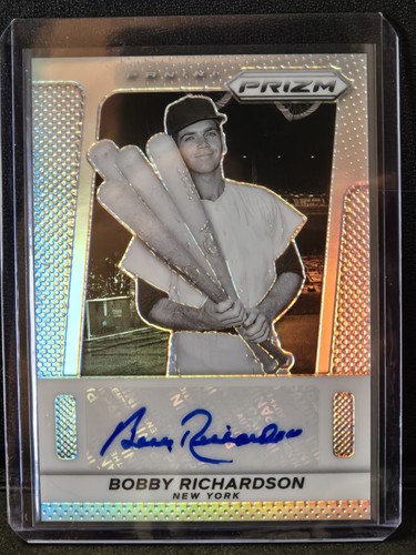 2024 Panini Prizm Throwback Signatures Bobby Richardson - Picture 1 of 2