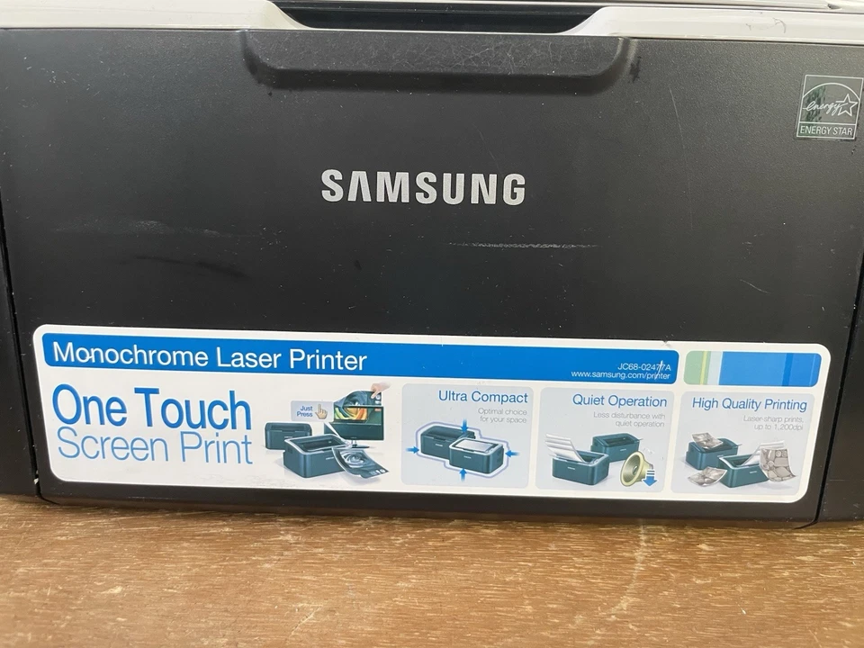 Stampante Samsung ML1660 Laser One Touch Bianco e Nero - Immagine 3 di 4