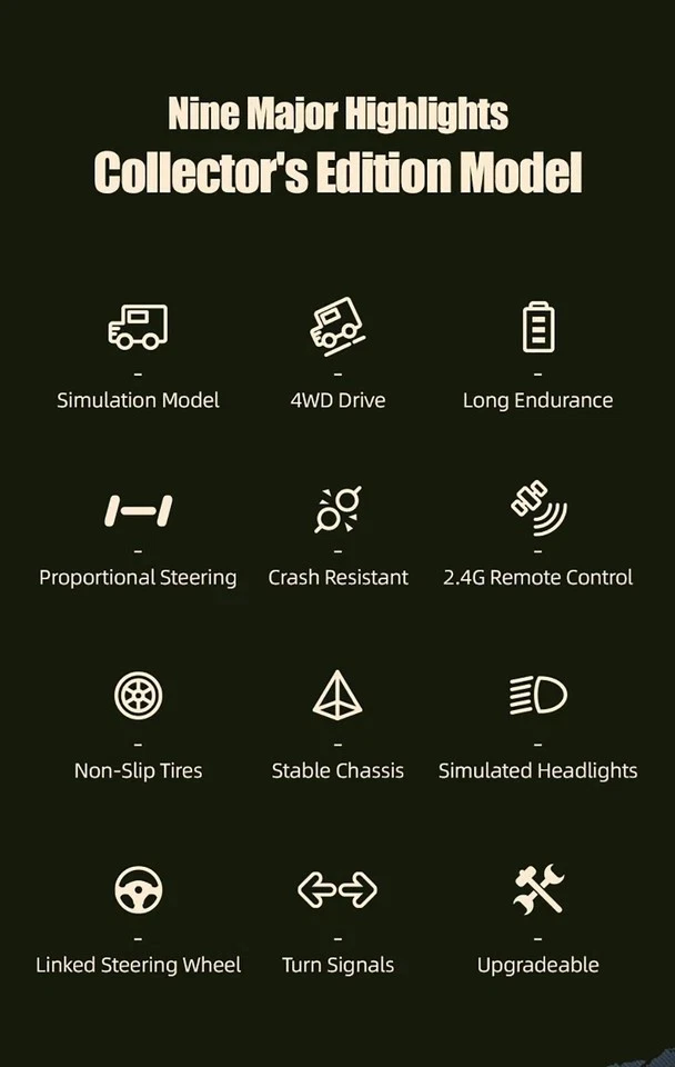 JJRC C8815 4WD RC Car Parts Gearbox Jeep Tires Receiving Board Winch Motor - Image 3 of 4