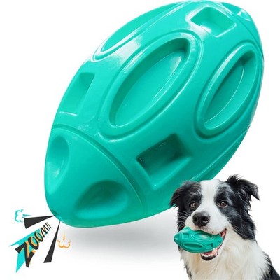 Squeaky Dog Toys for Aggressive Chewers: Rubber Puppy Chew Ball with Squeaker...