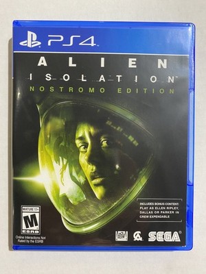 Alien: Isolation - Nostromo Edition Sony Playstation 4 PS4 2014 Tested Free Ship