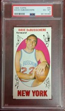 1969 Topps Dave DeBusschere RC PSA 6 NBA 75th HOFer !