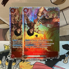 Bandai Portgas.D.Ace ST30-007 Holo SR Lot of 2 EN One Piece