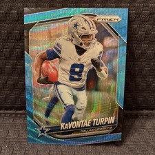 2025 Panini Prizm KaVontae Turpin Blue Wave /230