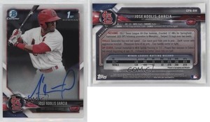 2018 Bowman Chrome Prospect Auto Jose Adolis Garcia #CPA-BW Auto