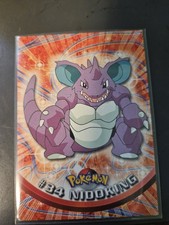 Nidoking #34 Pokemon 1999 Topps TV Animation Edition Series 1 Blue Logo