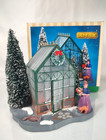 Lemax Christmas Village Victorian Greenhouse  + Wreath. 2013 -Discontinued