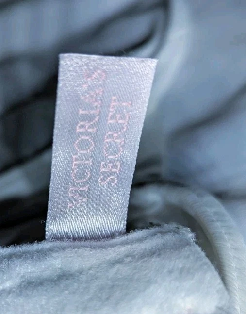 Sujetador VICTORIA'S SECRET blanco segunda piel satinado correas cómodas para mujer 34D Foto 4 de 4