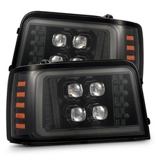 Alpharex Nova-series Led Projector Headlights For 1992-1996 Ford F-series F250
