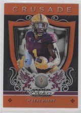 2019 Panini Prizm Draft Crusade Orange Prizm N'Keal Harry #8 7m3