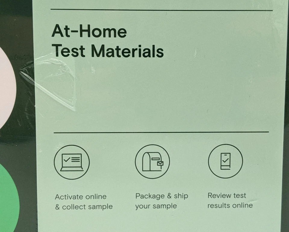 Kit de colección de detección colorrectal en el hogar Quest ~ Prueba inmunoquímica fecal (FIT) Foto 2 de 4