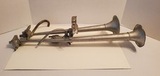 Vintage 27 Dual Air Horn Set Big Rig Truck Tractor Trailer Rig Vintage 27 Dual Air Horn Set Big Rig Truck Tractor Trailer Rig