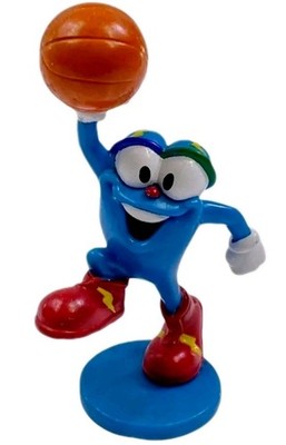 Olympic Basketball  Izzy Mascot Slam Dunk Atlanta Action Figure Toy 3.5'' 