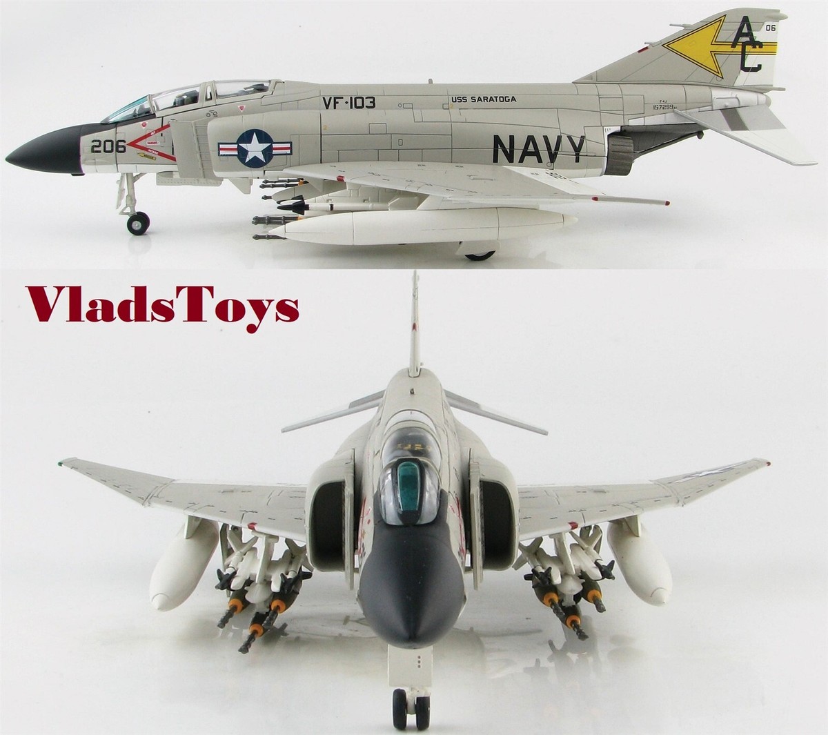 F④ ホビーマスター 1/72 F-4N PhantomⅡ ジョリーロジャース F④ ホビーマスター 1/72 F-4N PhantomⅡ ジョリーロジャース
