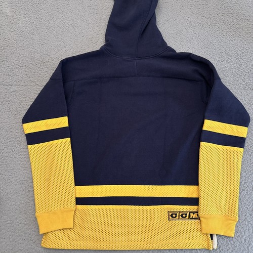 CCM Pro OK'd Nashville Predators Sudadera con Capucha Niños Mediana Bordada Diente de Sable - Imagen 8 de 9