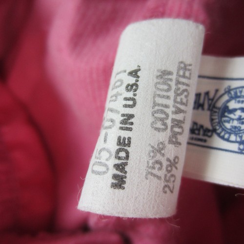 Vintage Oshkosh Mädchen Overall rosa Cord Schleife 6 Union Etikett - Bild 5 von 6