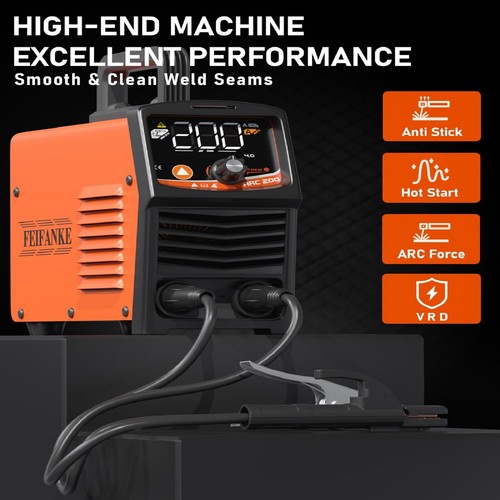 FEIFANKE Maquina de Soldar 200A 3 en 1 MMA SYN/MMA/Lift TIG Soldador Stick IGBT - Imagen 4 de 6