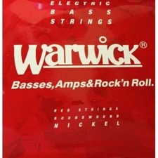 WARWICK 46301 M 5B RED LABEL NICKEL ROUNDWOUND  MUTA PER BASSO ELETTRICO 5 CORDE