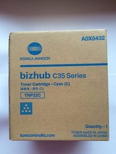 KONICA MINOLTA TNP22C CYAN TONER for BIZHUB C35 GENUINE SEALED