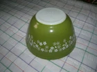 CORNING PYREX SPRING BLOSSOM 2 (two)  MIXING BOWLS