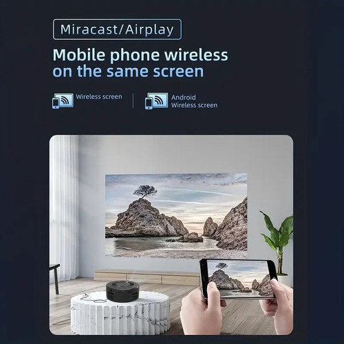 Portable Movie Projector With Same Screen Function For IOS And NF9 - Picture 15 of 24