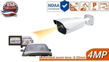 4MP HD 8-32mm License Plate Recognition LPR Bullet Netowrk Camera