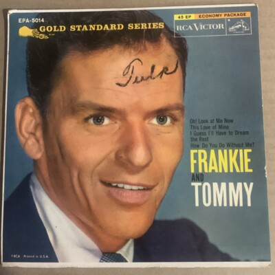 Frank Sinatra/Tommy Dorsey, 45rpm EP, VG, Frankie and Tommy, RCA