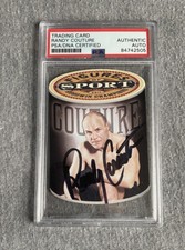 UFC- RANDY COUTURE AUTOGRAPH 2011 UPPERDECK GOODWIN CHAMPIONS INSERT PSA SLAB