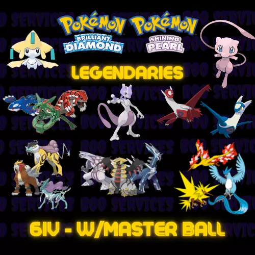 All Legendary Pokemon in Pokemon Brilliant Diamond & Shining Pearl - Dexerto