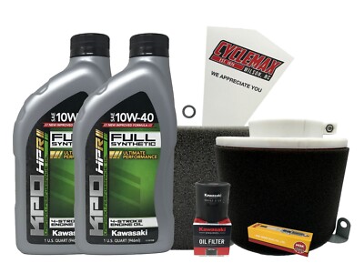 Cyclemax FS Tune Up Kit with Spark Plugs fits 2016 Kawasaki Mule 600