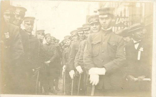 WW1 Military France - French Officers? Real Photo Postcard/RPPC