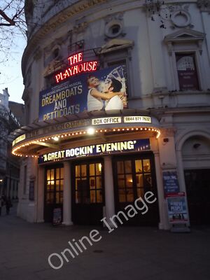 Photo 6x4 The Playhouse London Evening lights at The Playhouse Theatre wh c2012